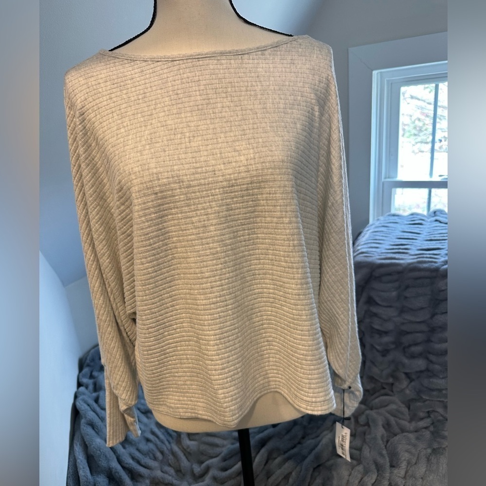 Velvet by Graham & Spencer Women's Pepper Boatneck Lux Rib‎ Sweater (A0057 B3)